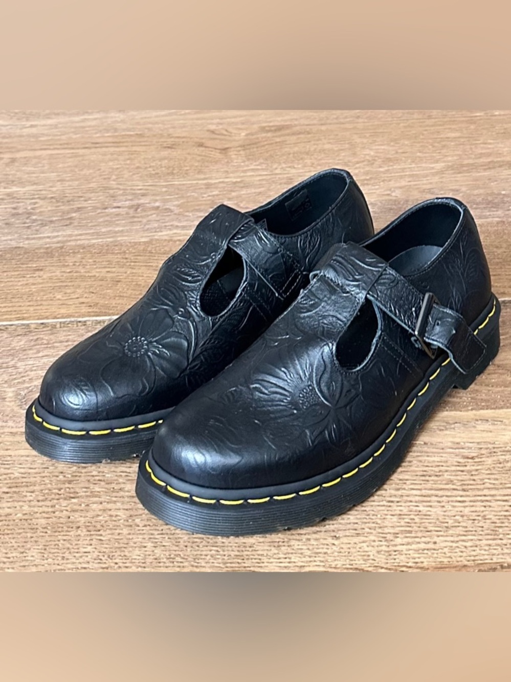 NWOT. Brand: Dr. Martens Dr. Martens Women's Polley Emboss Loafer, Black, Sz 10